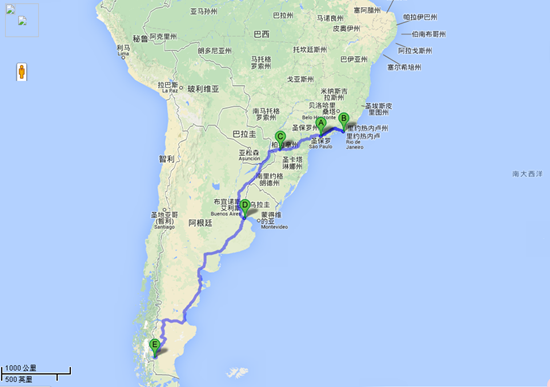 巴西阿根廷13天超值之旅 (含伊瓜苏大瀑布/大冰川/玛瑙斯)图片
